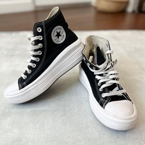 Converse Chuck Taylor All Star Move Platform Hightop in Black Size 9
